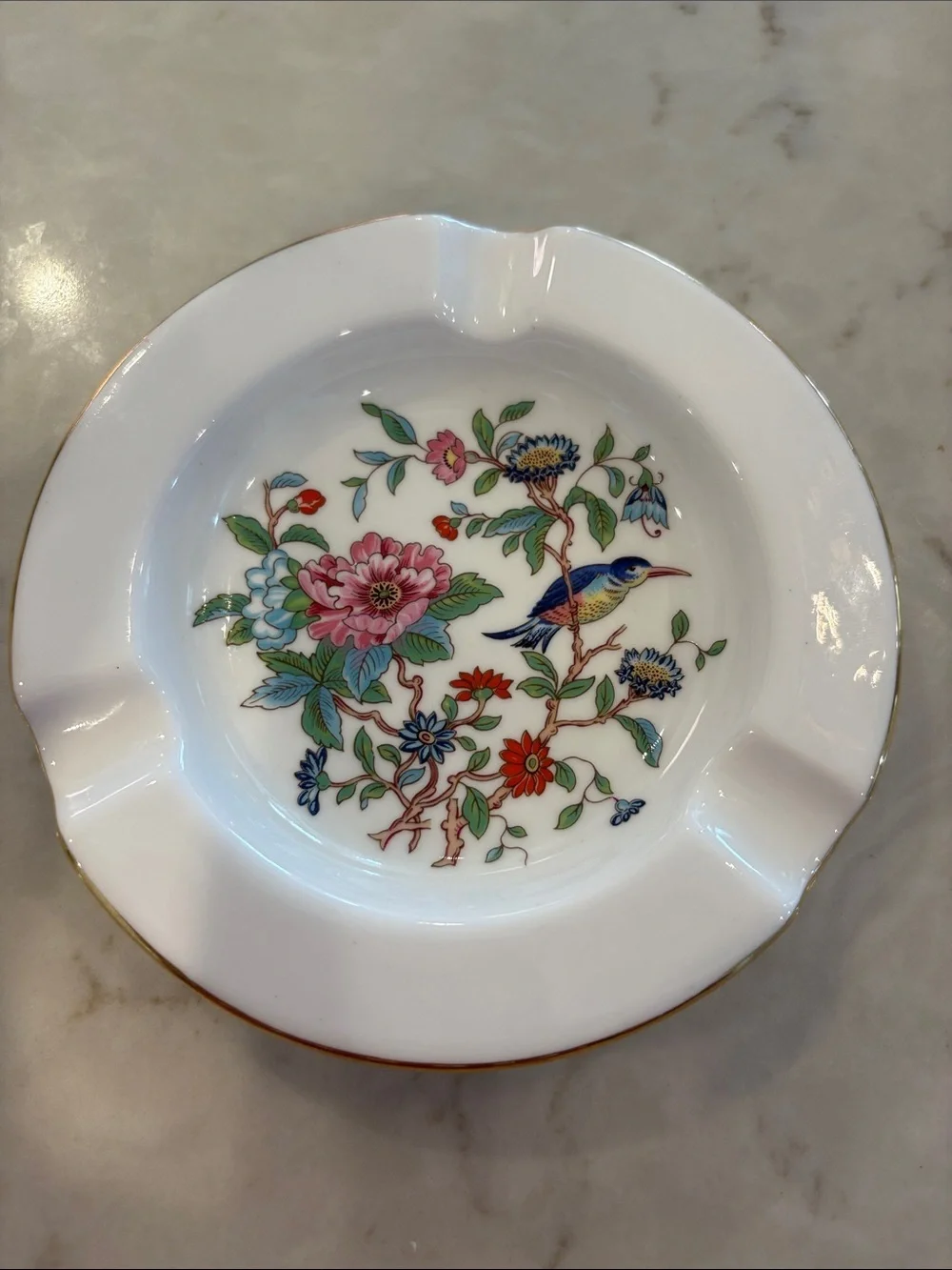 Vintage Aynsley Pembroke bone china ashtray